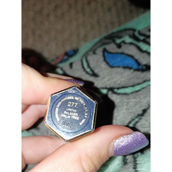 Rare Christian Dior 277 Palmier Rare 90s USA Lipstick Blue Tube - Picture 2 of 5